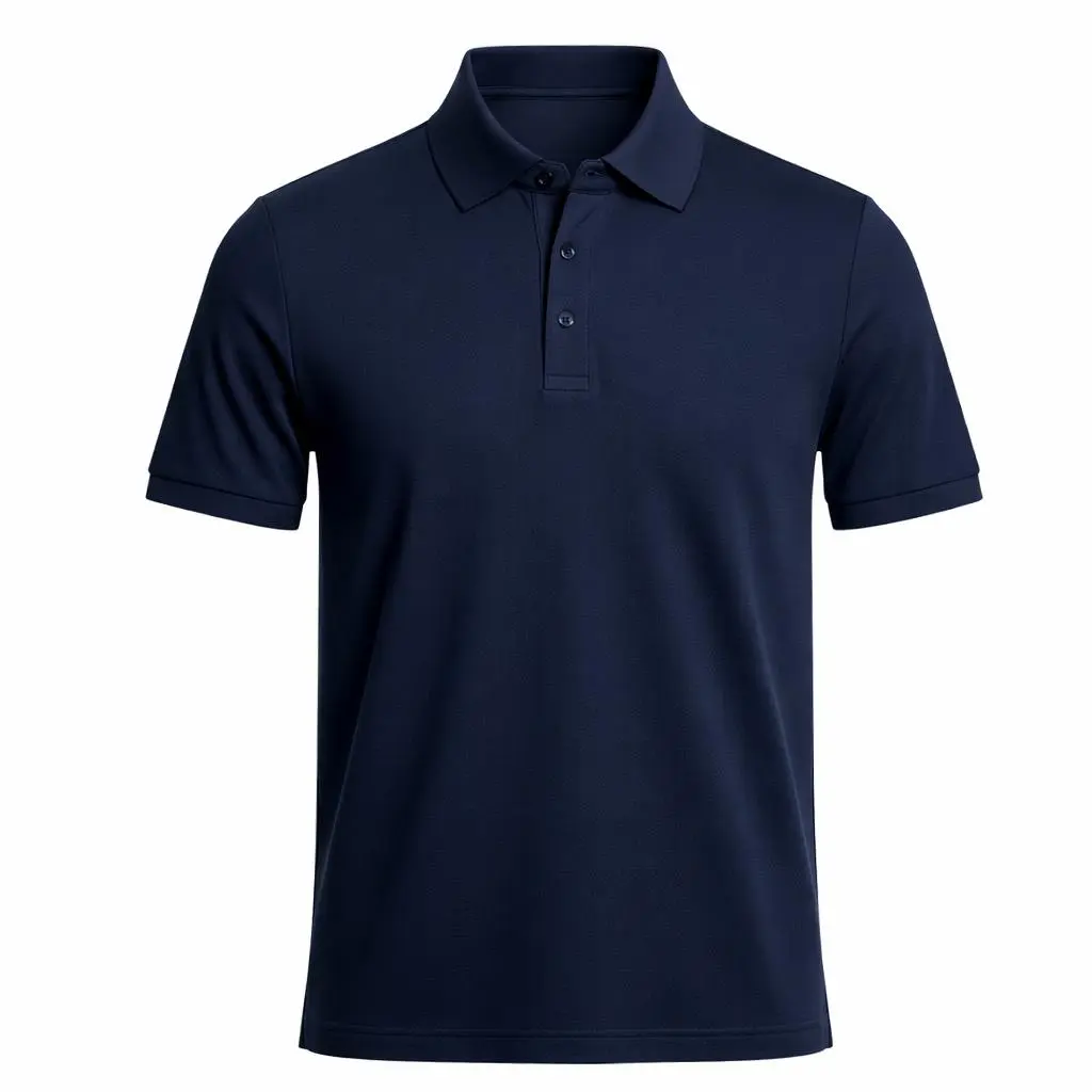 Men's Navy Premium Polo Shirt